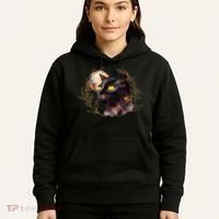 Beautiful Boho Floral Cat Hoodie thumb 5