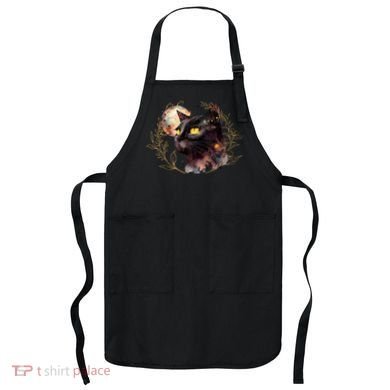 Beautiful Boho Floral Cat Apron