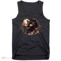 Beautiful Boho Floral Cat Tank Top thumb 0