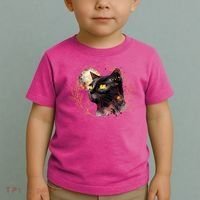 Beautiful Boho Floral Cat Toddler T-Shirt thumb 2