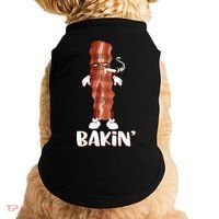 Bakin Bacon Funny 420 Marijuana Smoke Weed Pot Doggie Tank thumb 0
