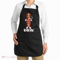 Bakin Bacon Funny 420 Marijuana Smoke Weed Pot Apron thumb 2