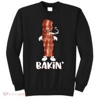 Bakin Bacon Funny 420 Marijuana Smoke Weed Pot Sweatshirt thumb 0