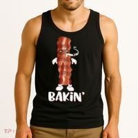 Bakin Bacon Funny 420 Marijuana Smoke Weed Pot Tank Top thumb 3