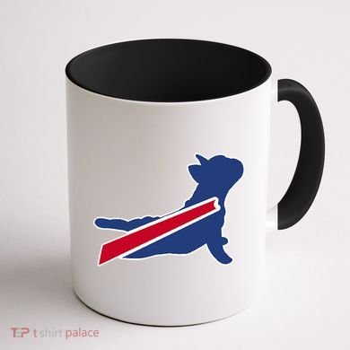 Buffalo French Bulldog Coffee Mug back