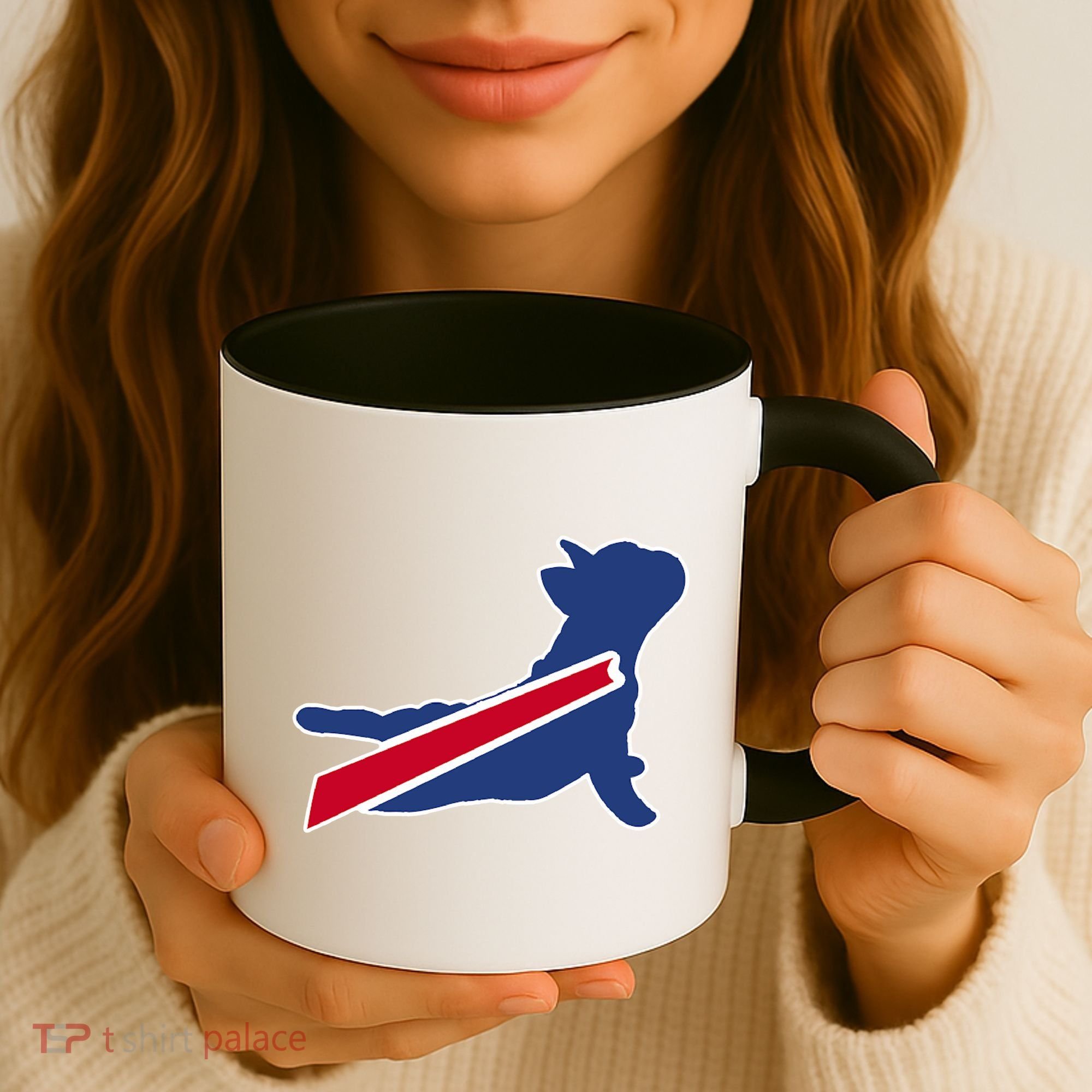 Buffalo French Bulldog Coffee Mug