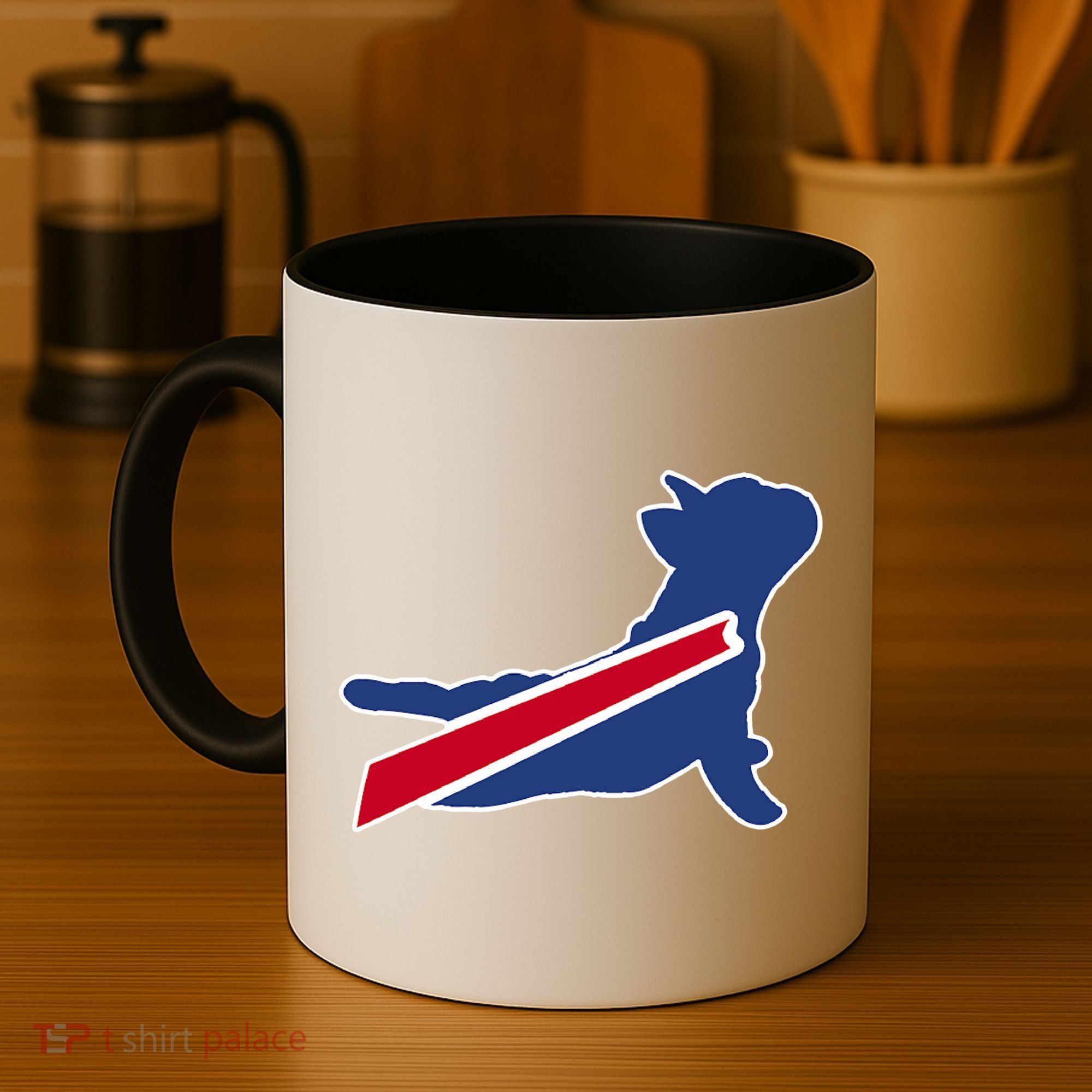 Buffalo French Bulldog Coffee Mug