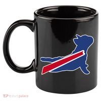 Buffalo French Bulldog 11oz C Handle Ceramic Mug thumb 2