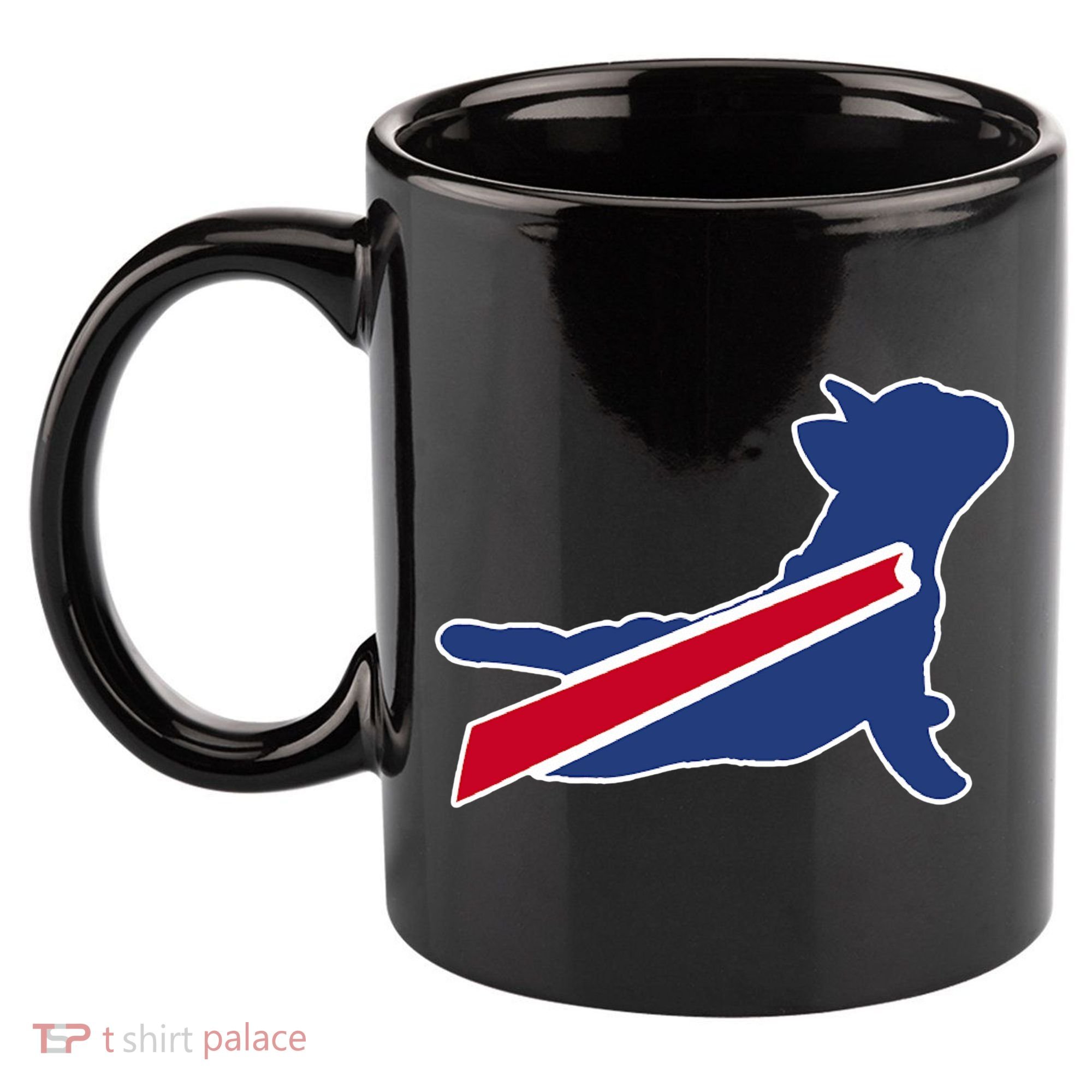 Buffalo French Bulldog 11oz C Handle Ceramic Mug