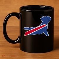 Buffalo French Bulldog 11oz C Handle Ceramic Mug thumb 4