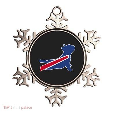 Buffalo French Bulldog Ornament