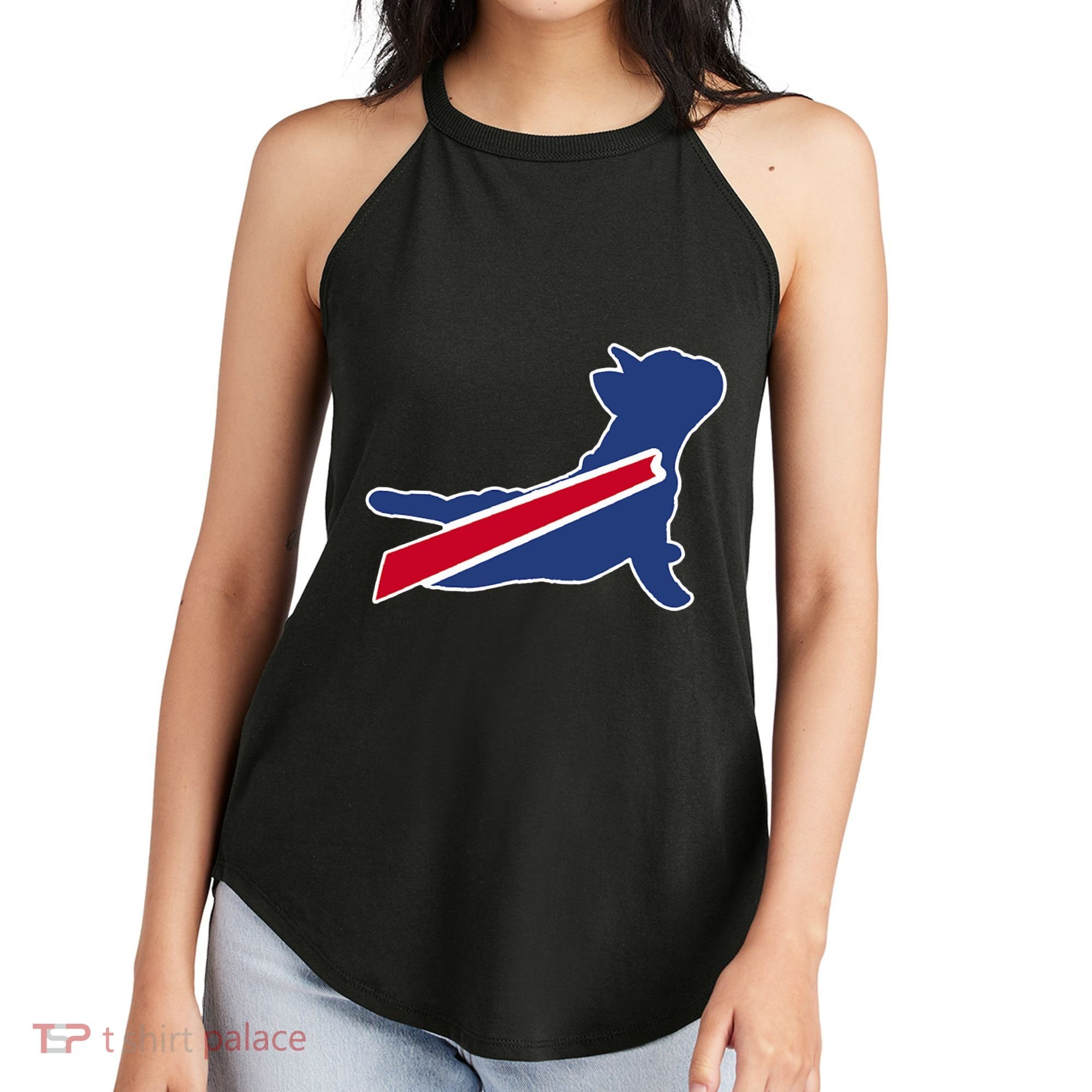 Buffalo French Bulldog Women's Perfect Tri Rocker Tank