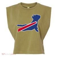 Buffalo French Bulldog Garment-Dyed Women's Muscle Tee thumb 0