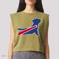 Buffalo French Bulldog Garment-Dyed Women's Muscle Tee thumb 2
