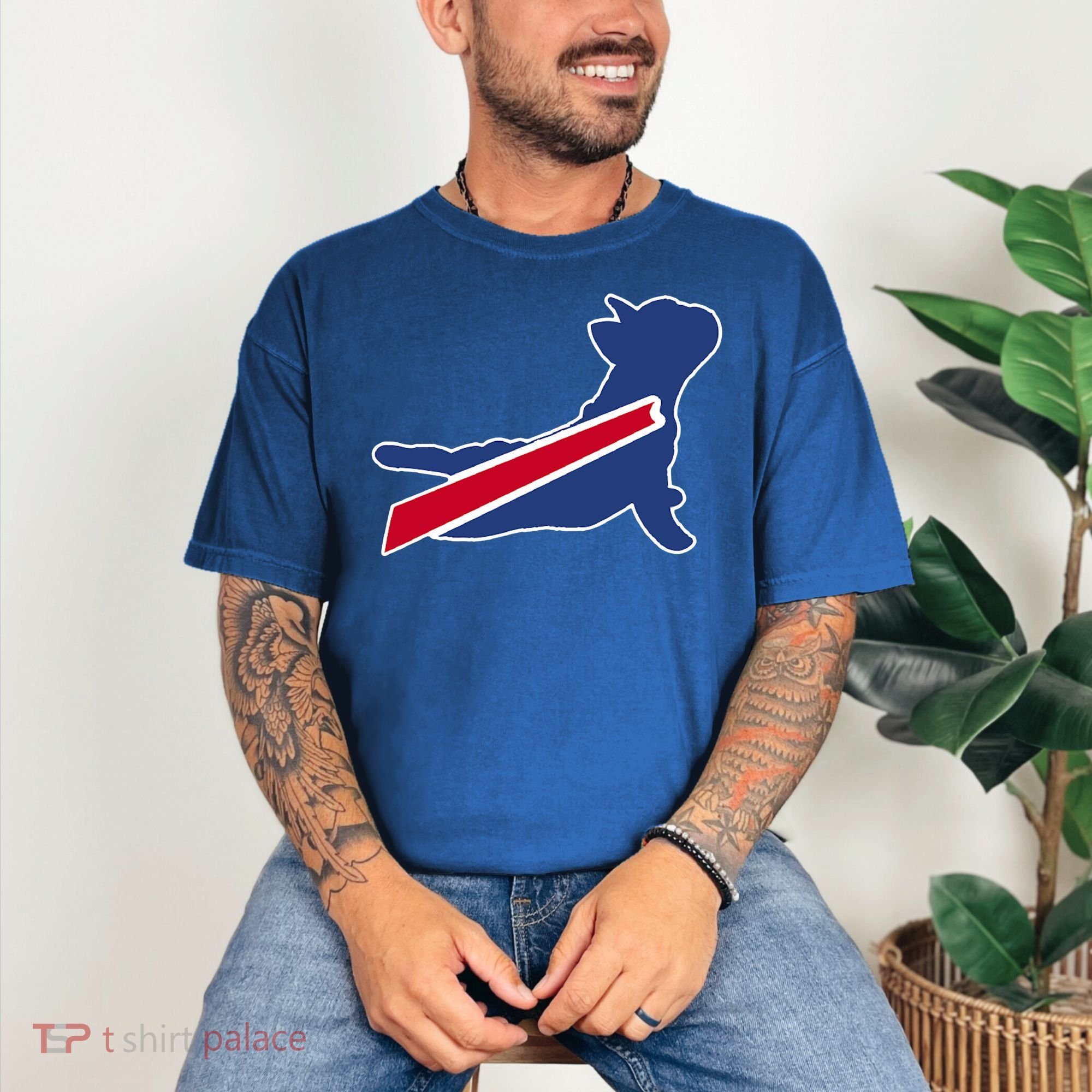 Buffalo French Bulldog Comfort Colors T-Shirt