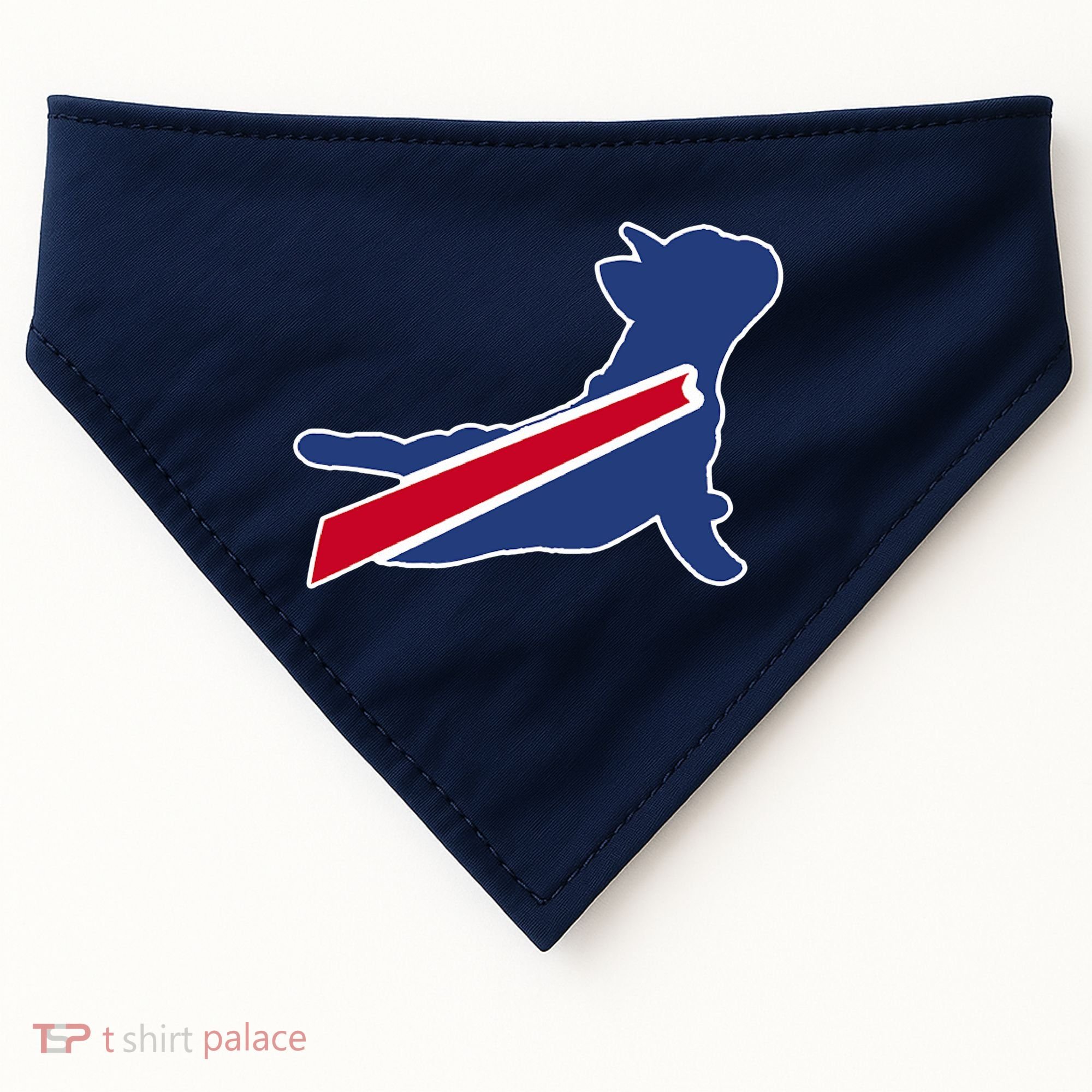 Buffalo French Bulldog USA-Made Doggie Bandana