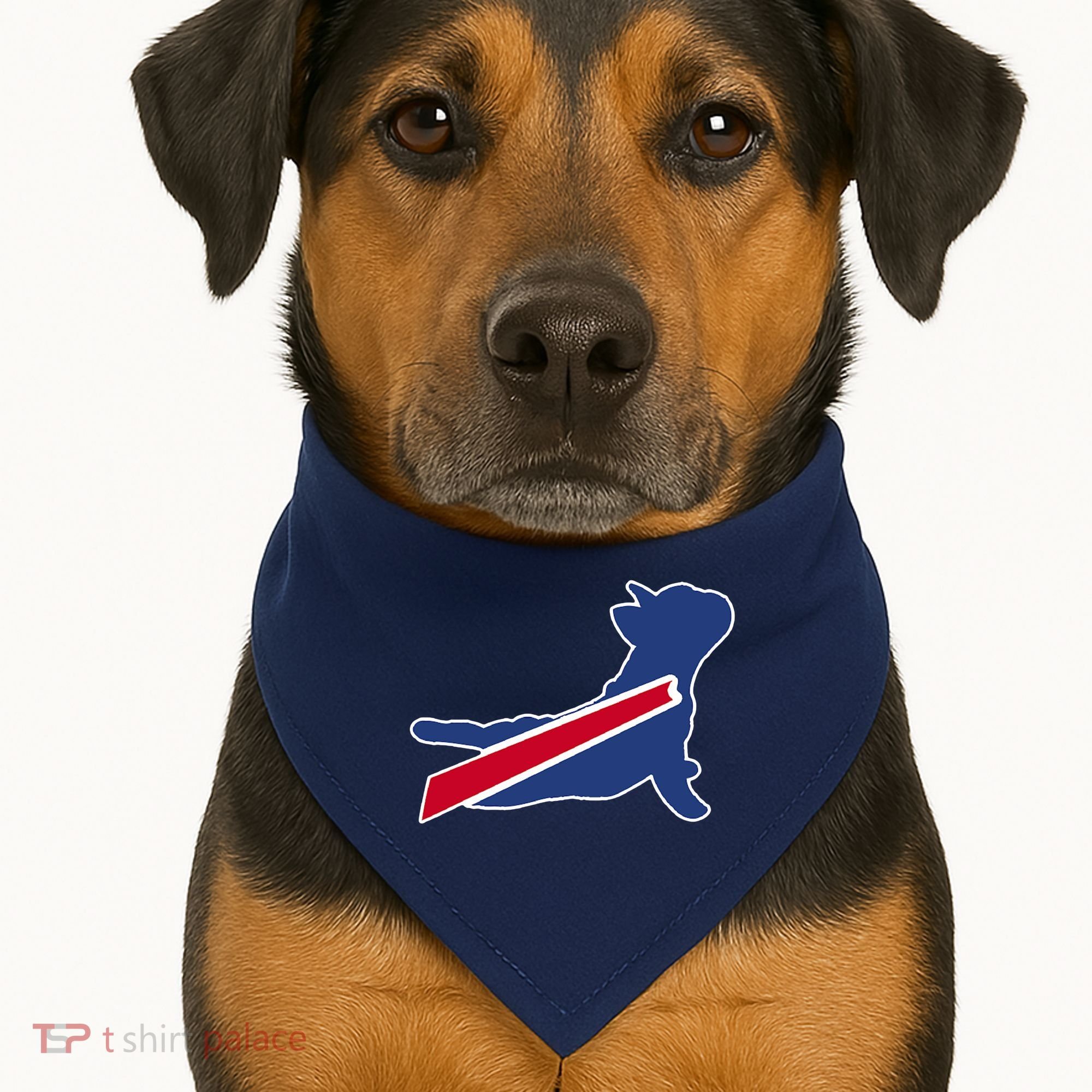 Buffalo French Bulldog USA-Made Doggie Bandana