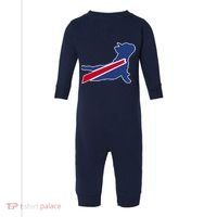 Buffalo French Bulldog Infant Fleece One Piece thumb 0