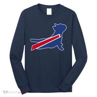 Buffalo French Bulldog Long Sleeve Shirt