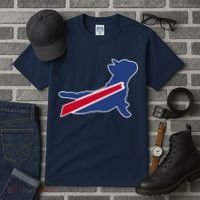Buffalo French Bulldog Tall T-Shirt thumb 3