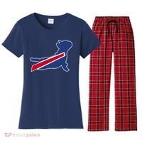 Buffalo French Bulldog Women's Flannel Pajama Set thumb 0