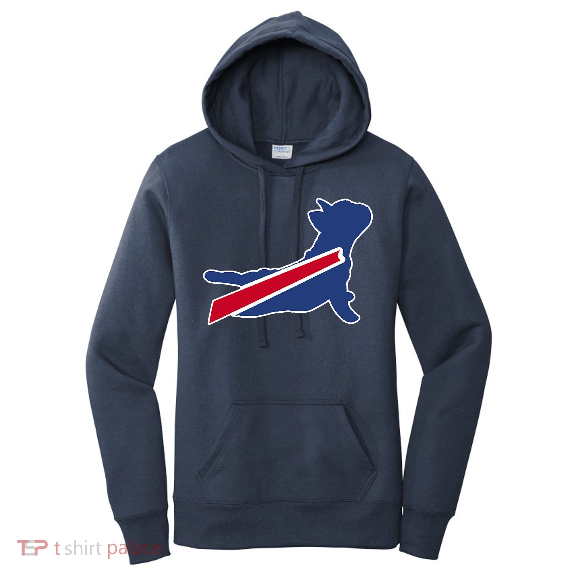Buffalo French Bulldog Women's Hoodie