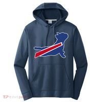 Buffalo French Bulldog Performance Fleece Hoodie thumb 0