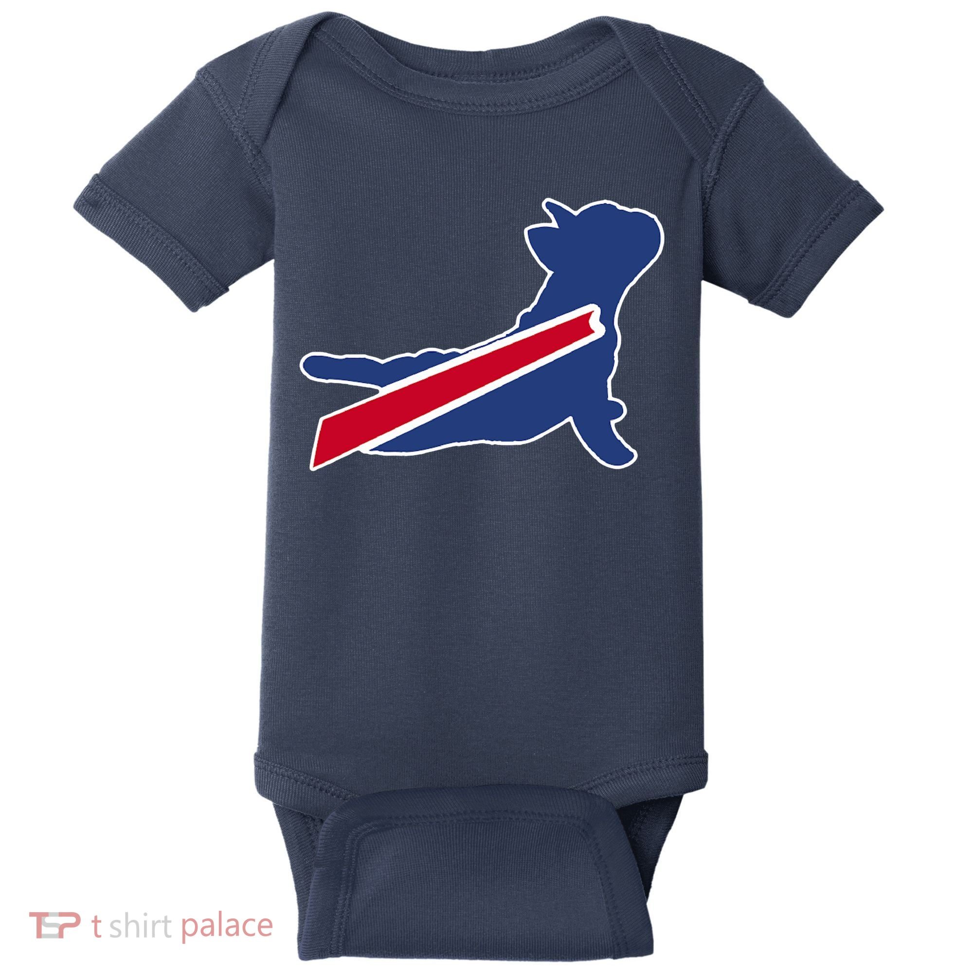 Buffalo French Bulldog Baby Bodysuit