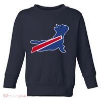 Buffalo French Bulldog Toddler Sweatshirt thumb 0