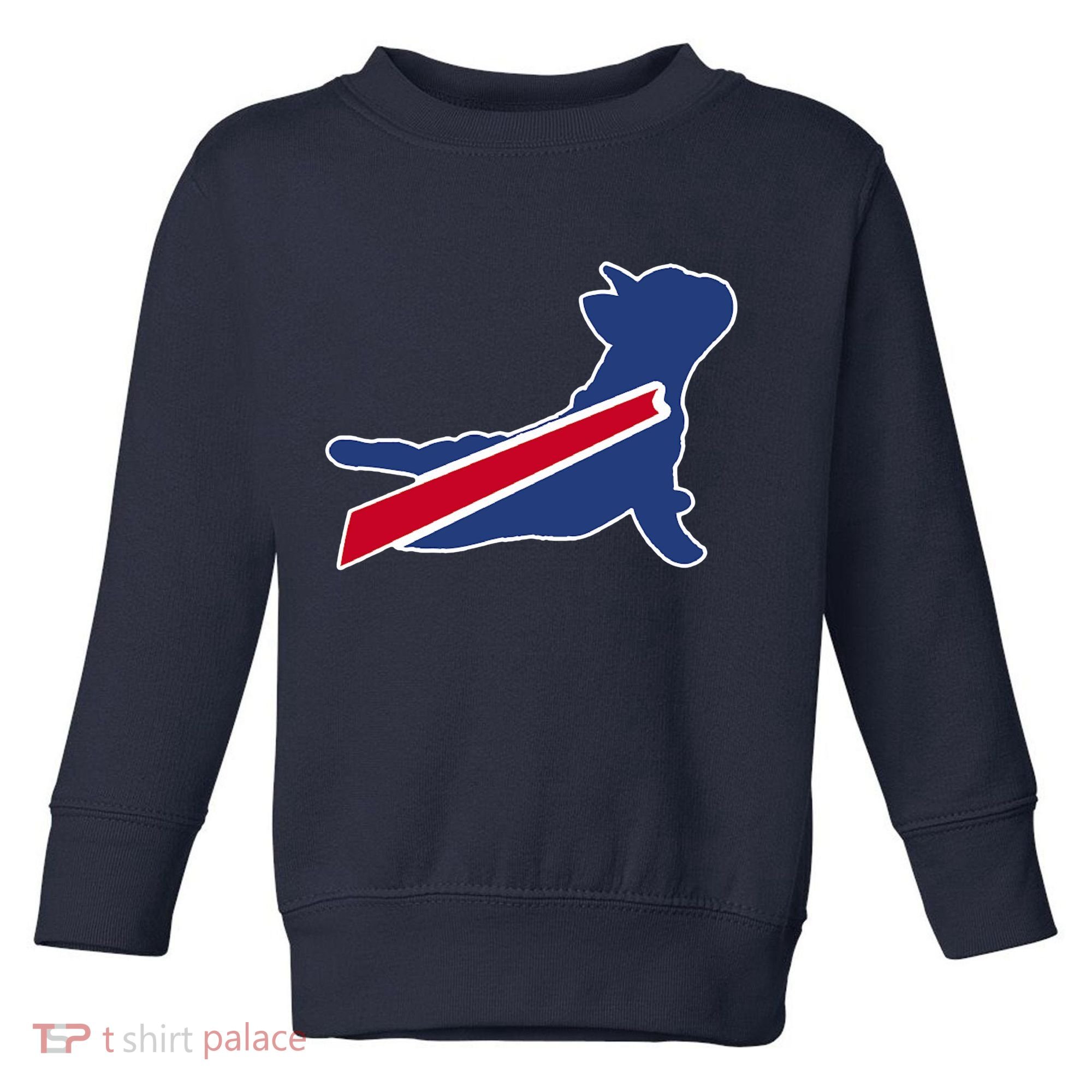 Buffalo French Bulldog Toddler Sweatshirt