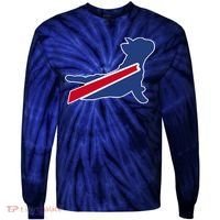 Buffalo French Bulldog Tie-Dye Long Sleeve Shirt thumb 0