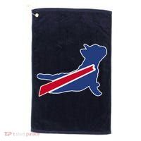 Buffalo French Bulldog Golf Towel thumb 0