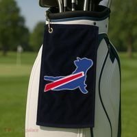 Buffalo French Bulldog Golf Towel thumb 2