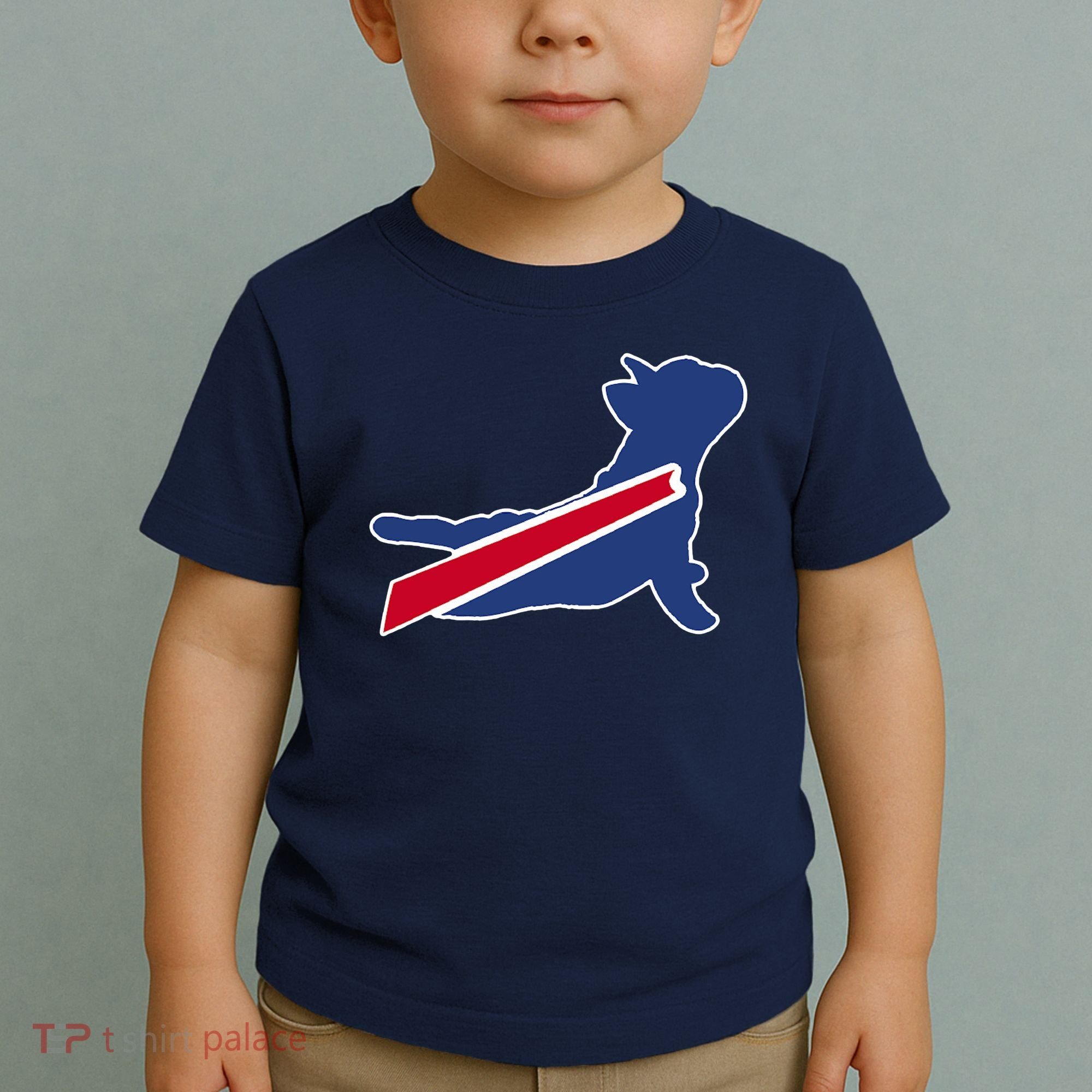Buffalo French Bulldog Toddler T-Shirt