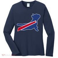 Buffalo French Bulldog Women's Long Sleeve Shirt thumb 0