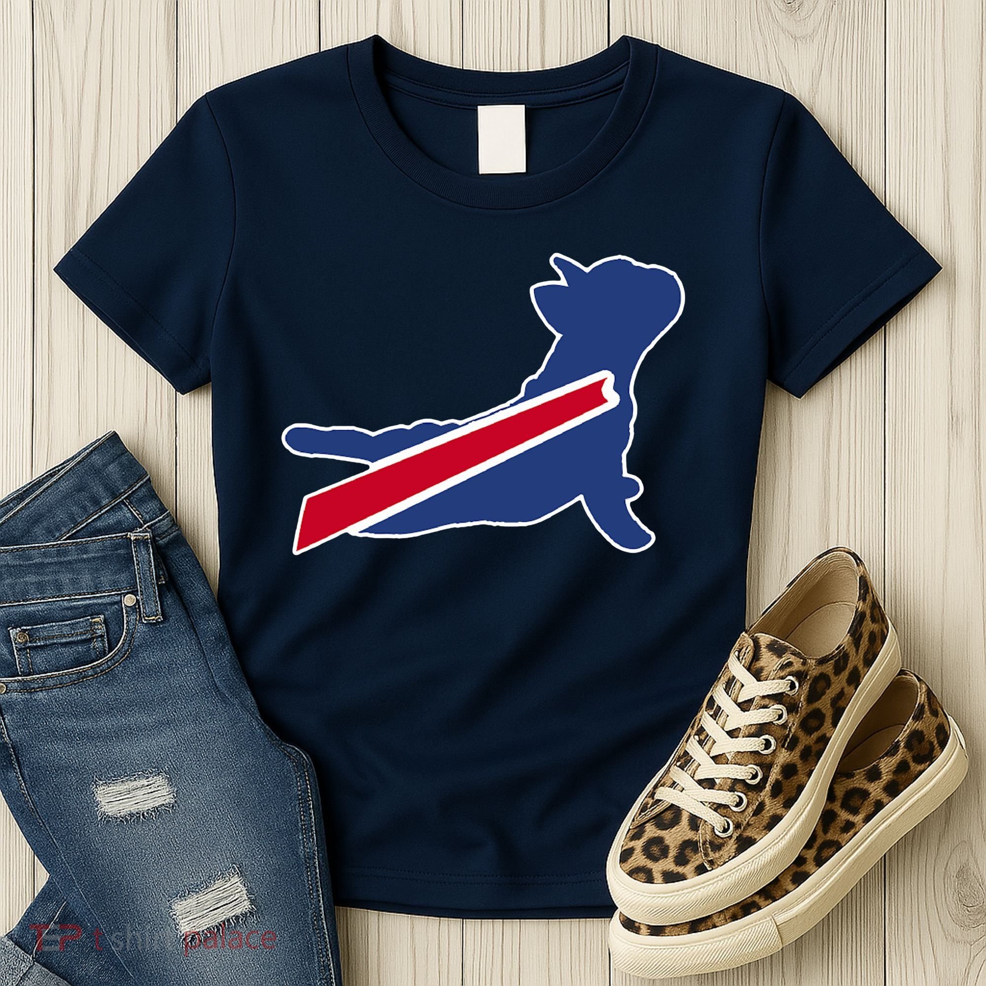 Buffalo French Bulldog Women's T-Shirt