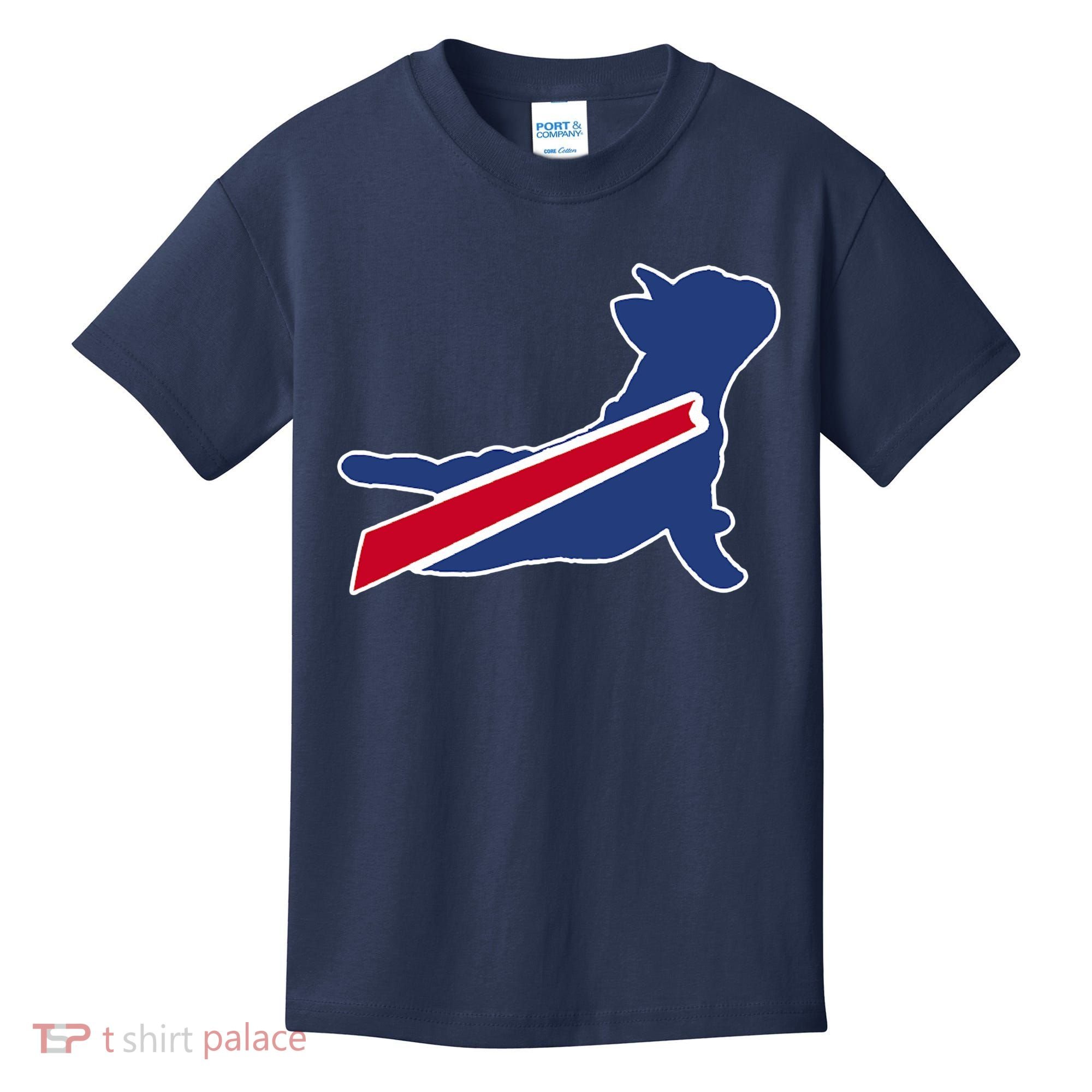 Buffalo French Bulldog Kids T-Shirt