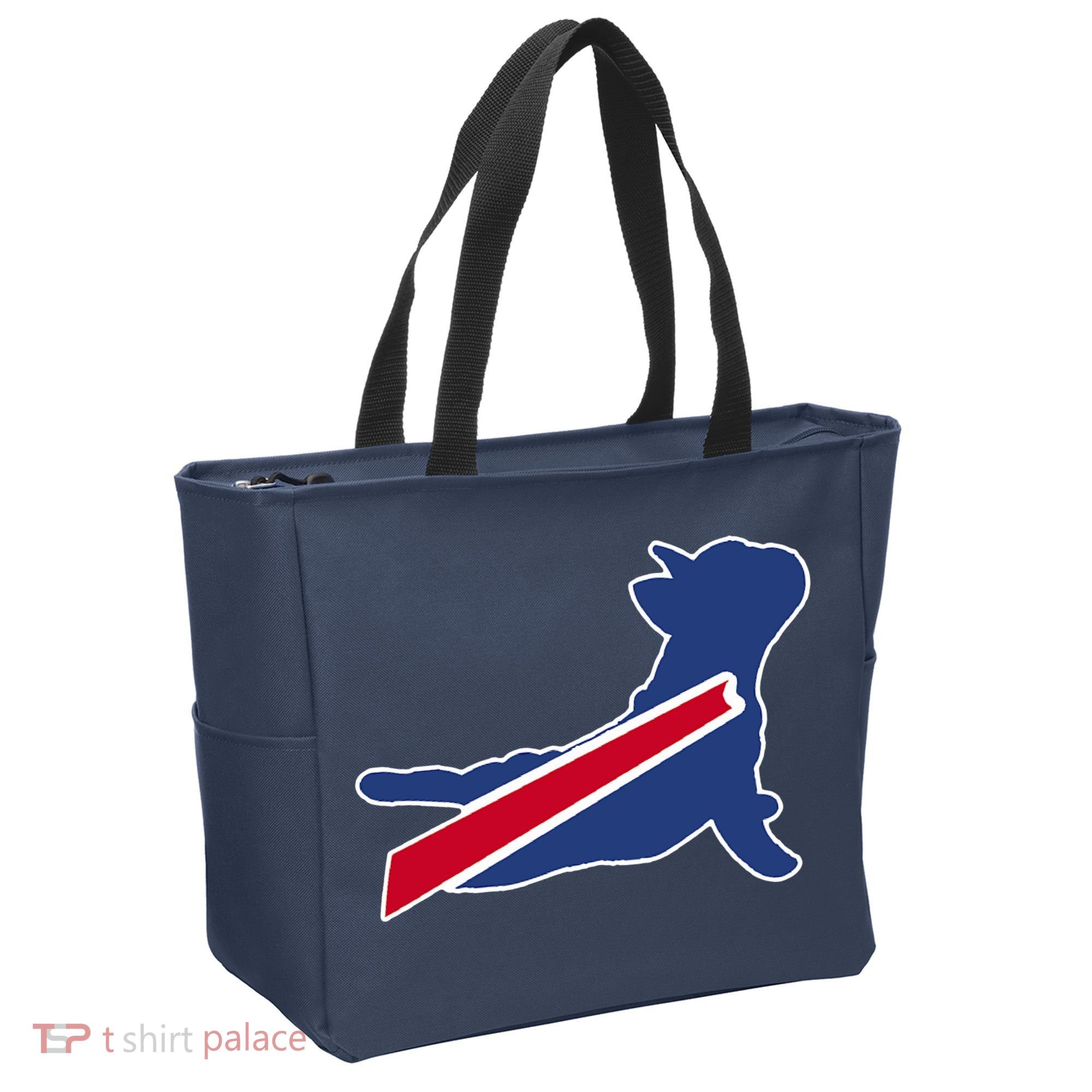 Buffalo French Bulldog Tote Bag
