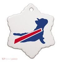 Buffalo French Bulldog Ceramic Ornament thumb 0