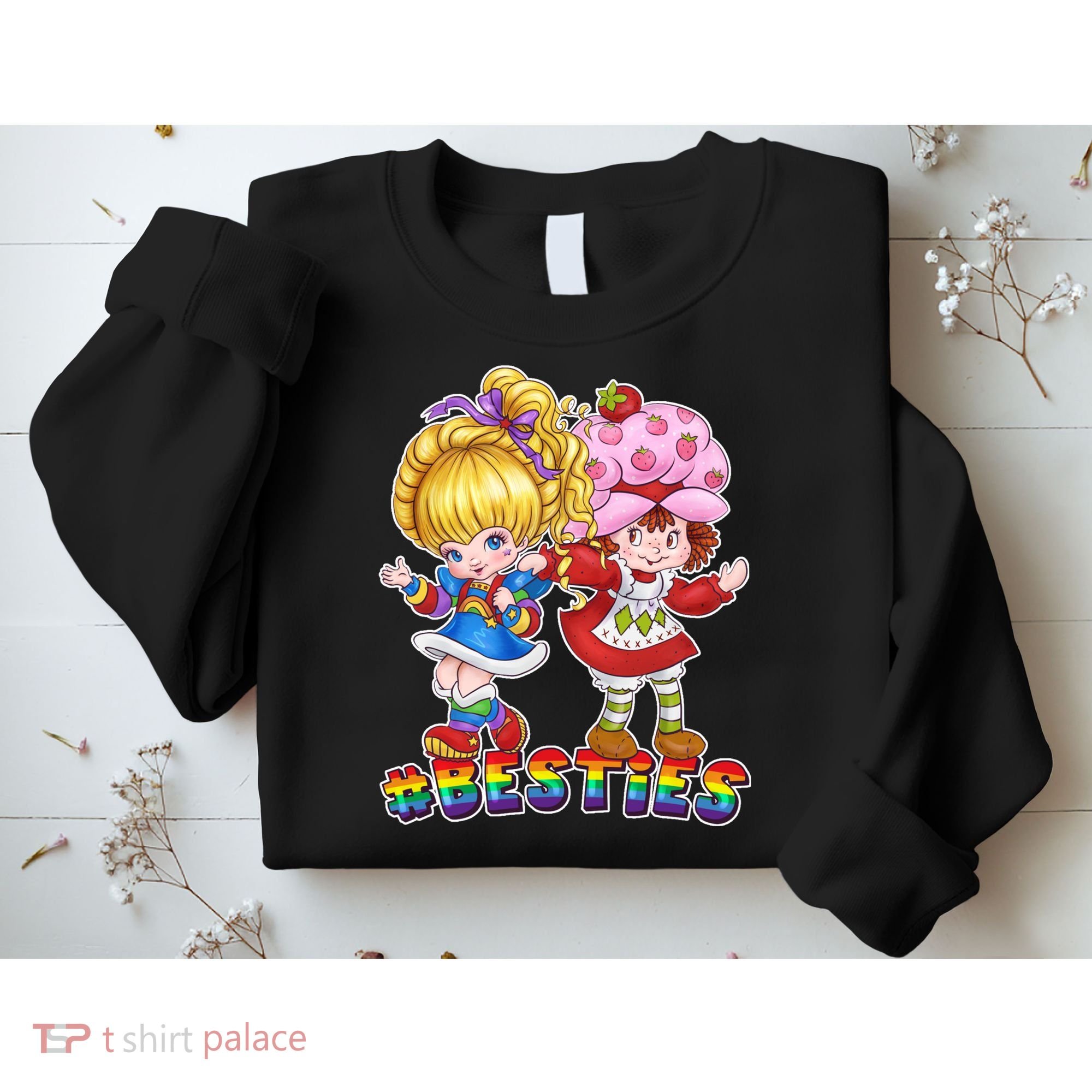 Besties Best Friends Classic TV Show Sweatshirt