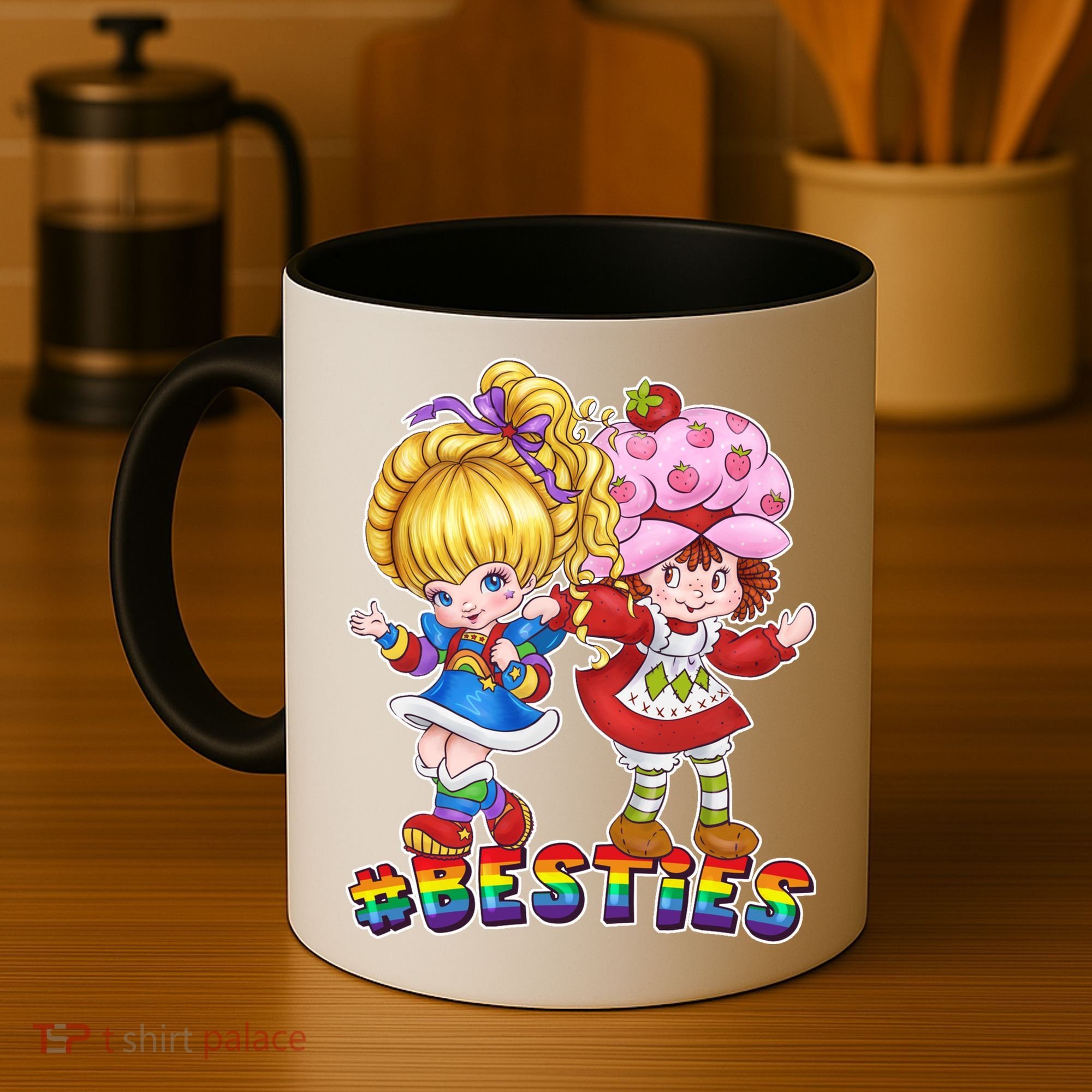 Besties Best Friends Classic TV Show Coffee Mug