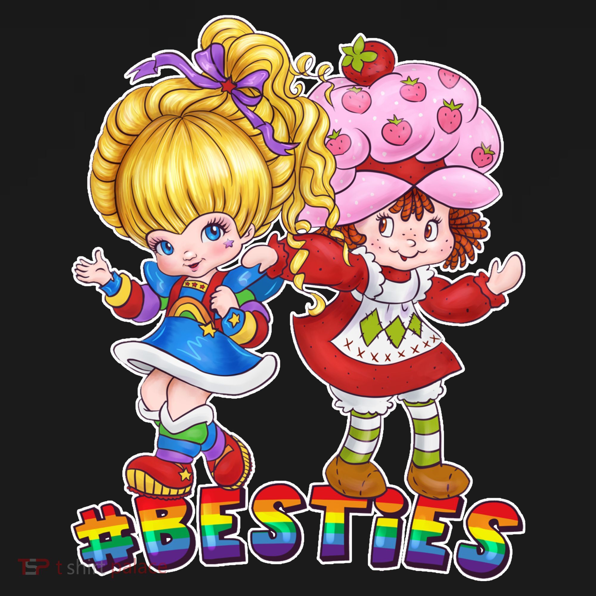 Besties Best Friends Classic TV Show Women's Tank Top