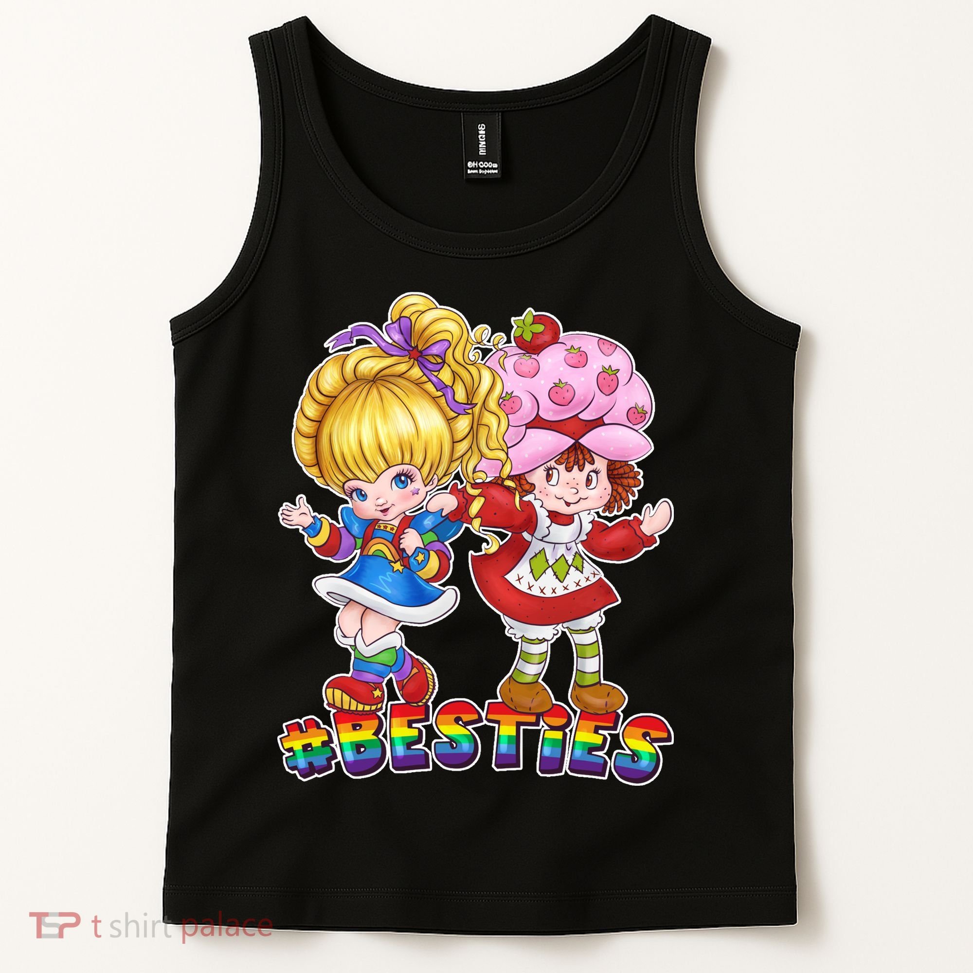 Besties Best Friends Classic TV Show Tank Top
