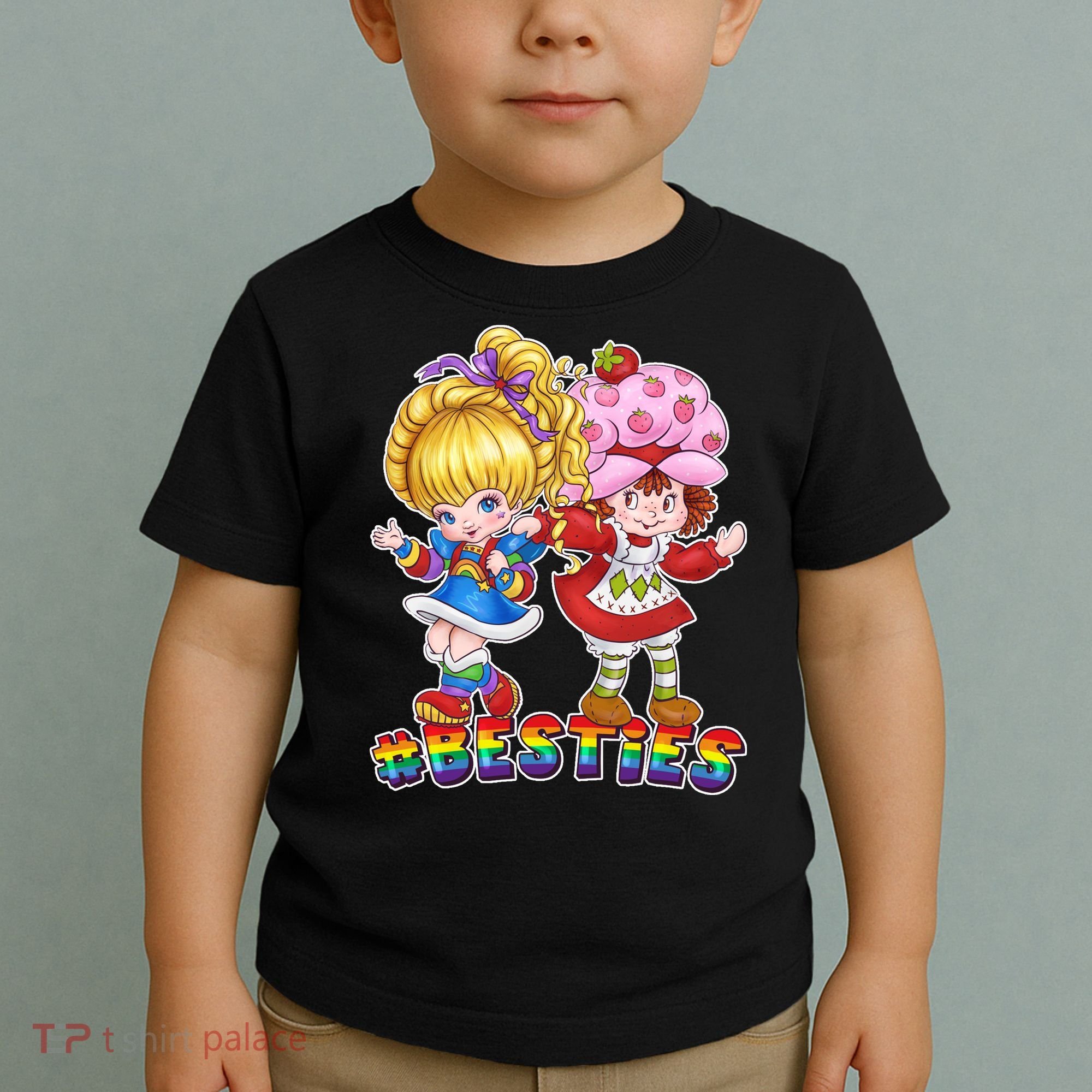 Besties Best Friends Classic TV Show Toddler T-Shirt