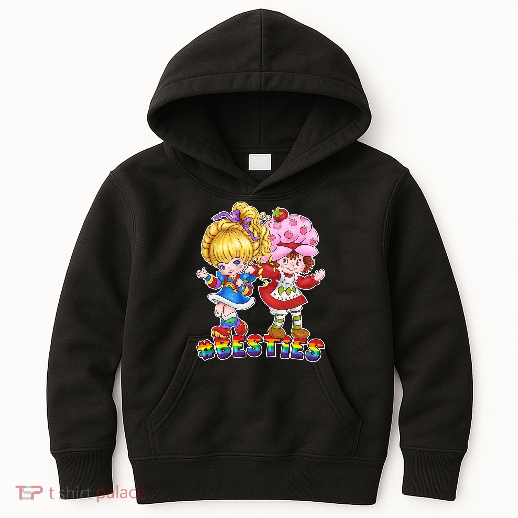 Besties Best Friends Classic TV Show Kids Hoodie