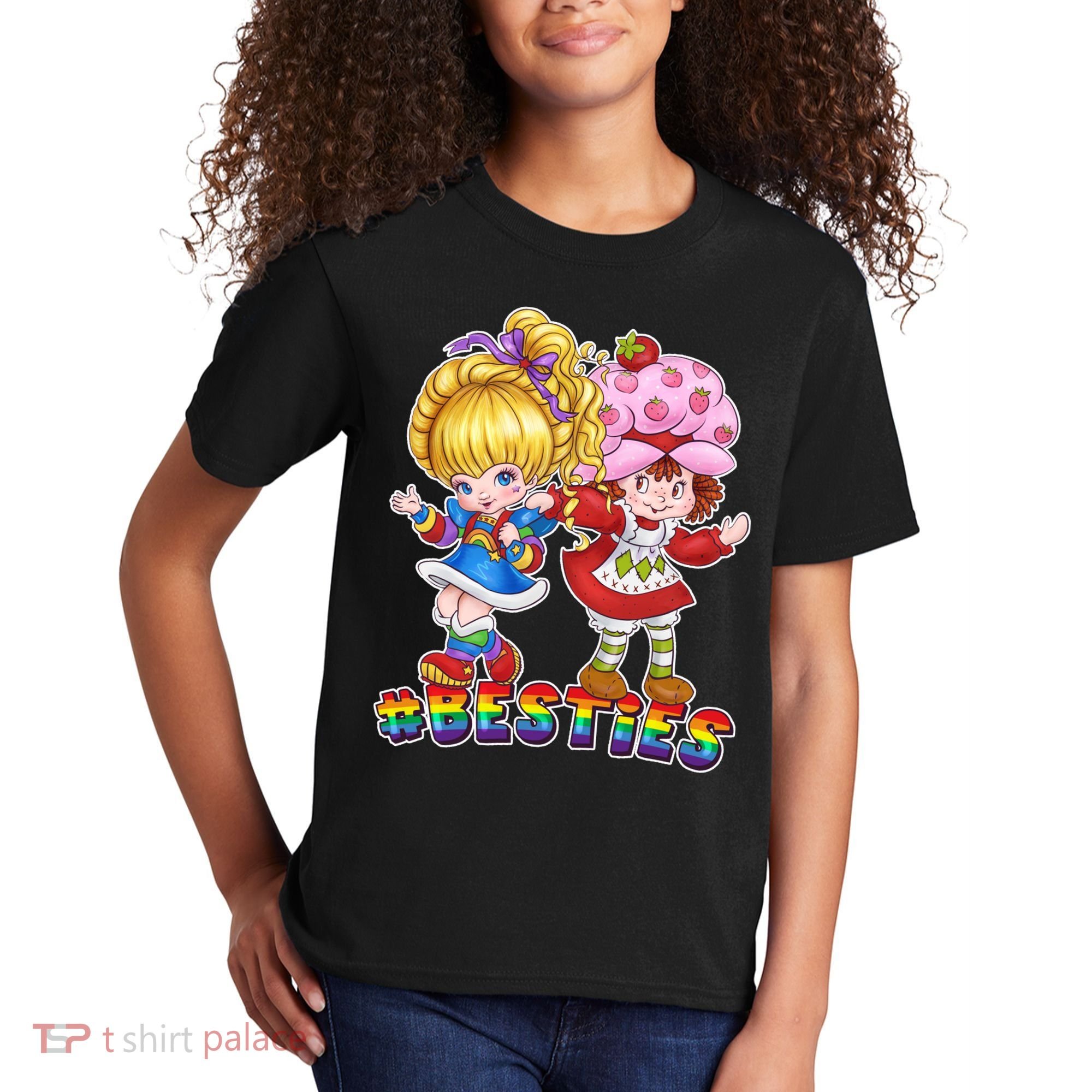 Besties Best Friends Classic TV Show Kids T-Shirt