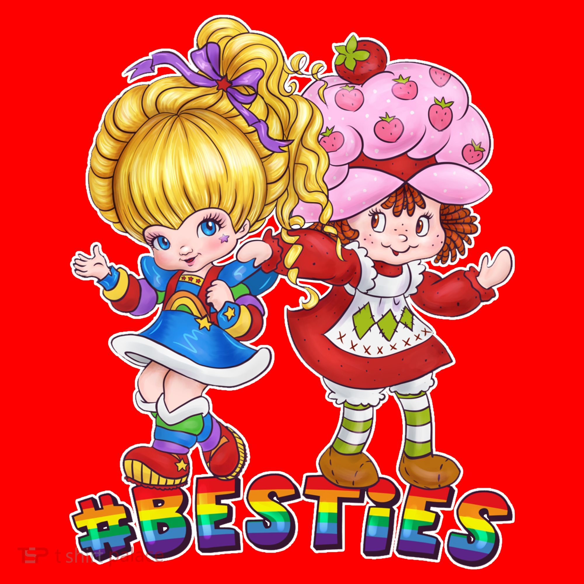 Besties Best Friends Classic TV Show Santa Hat