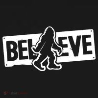 Believe Big Foot Sasquatch Bigfoot Ornament thumb 1