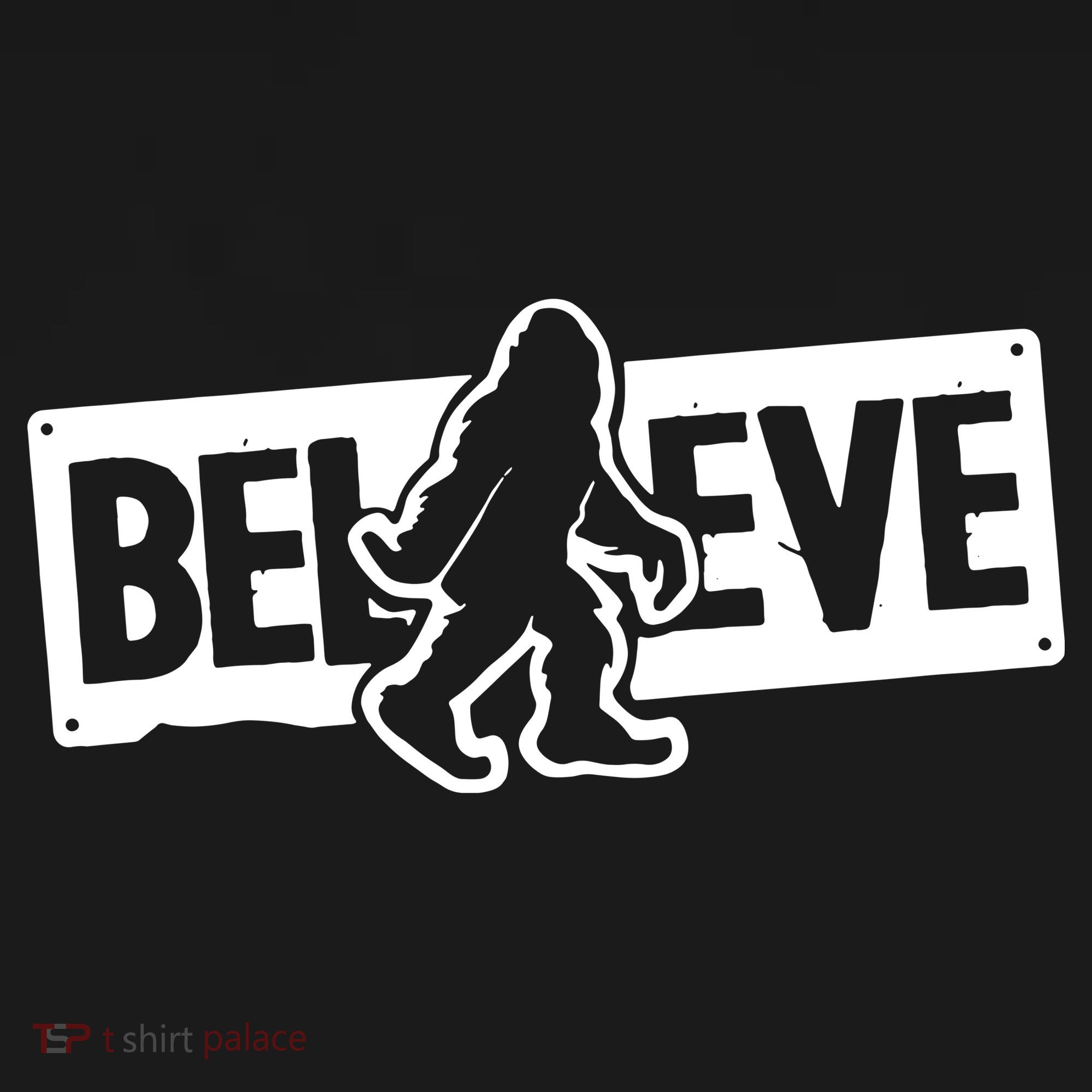 Believe Big Foot Sasquatch Bigfoot Ornament