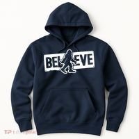Believe Big Foot Sasquatch Bigfoot Hoodie thumb 0